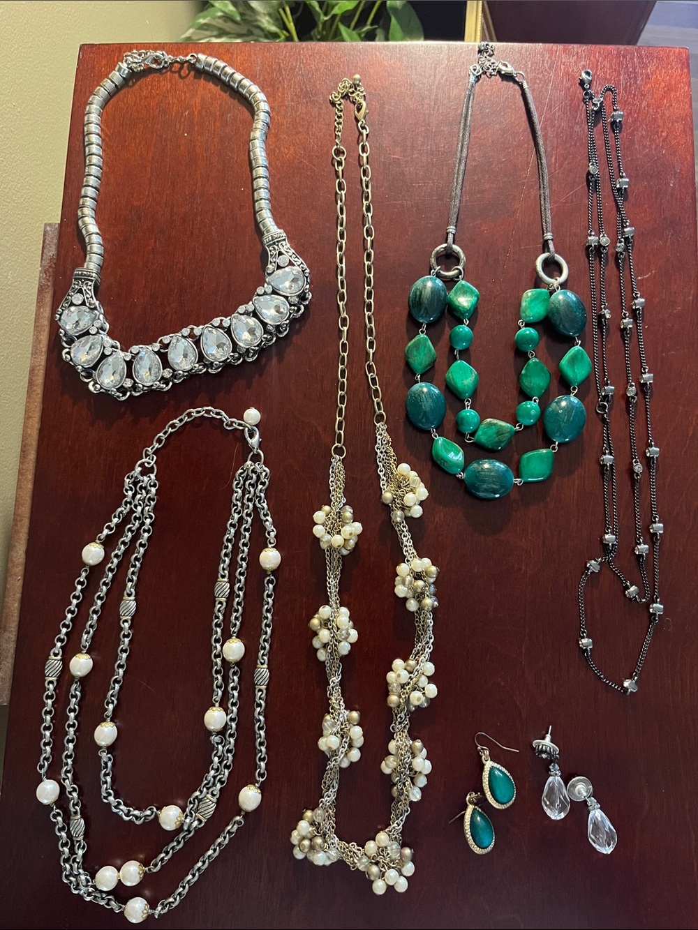 Assorted Statement Necklaces - Women's Fashion Jewelry lot of 7 items